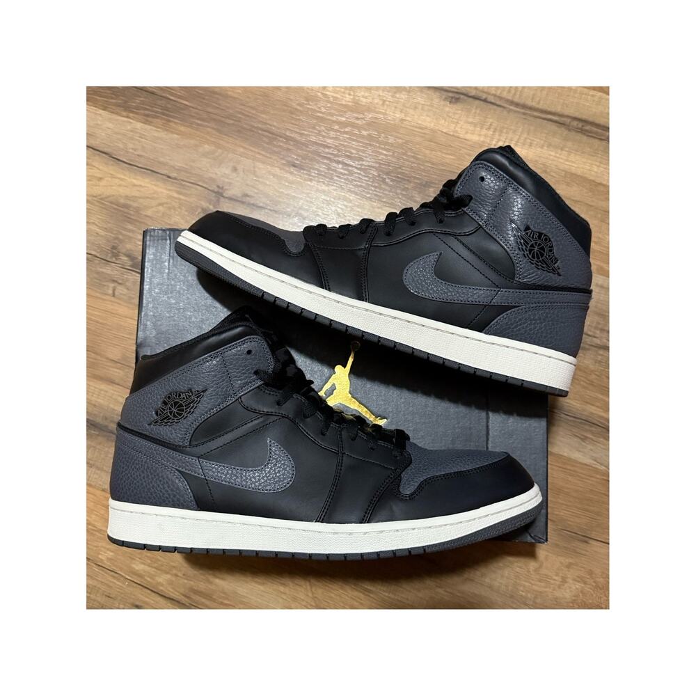 2017 Air Jordan 1 Mid Dark Grey